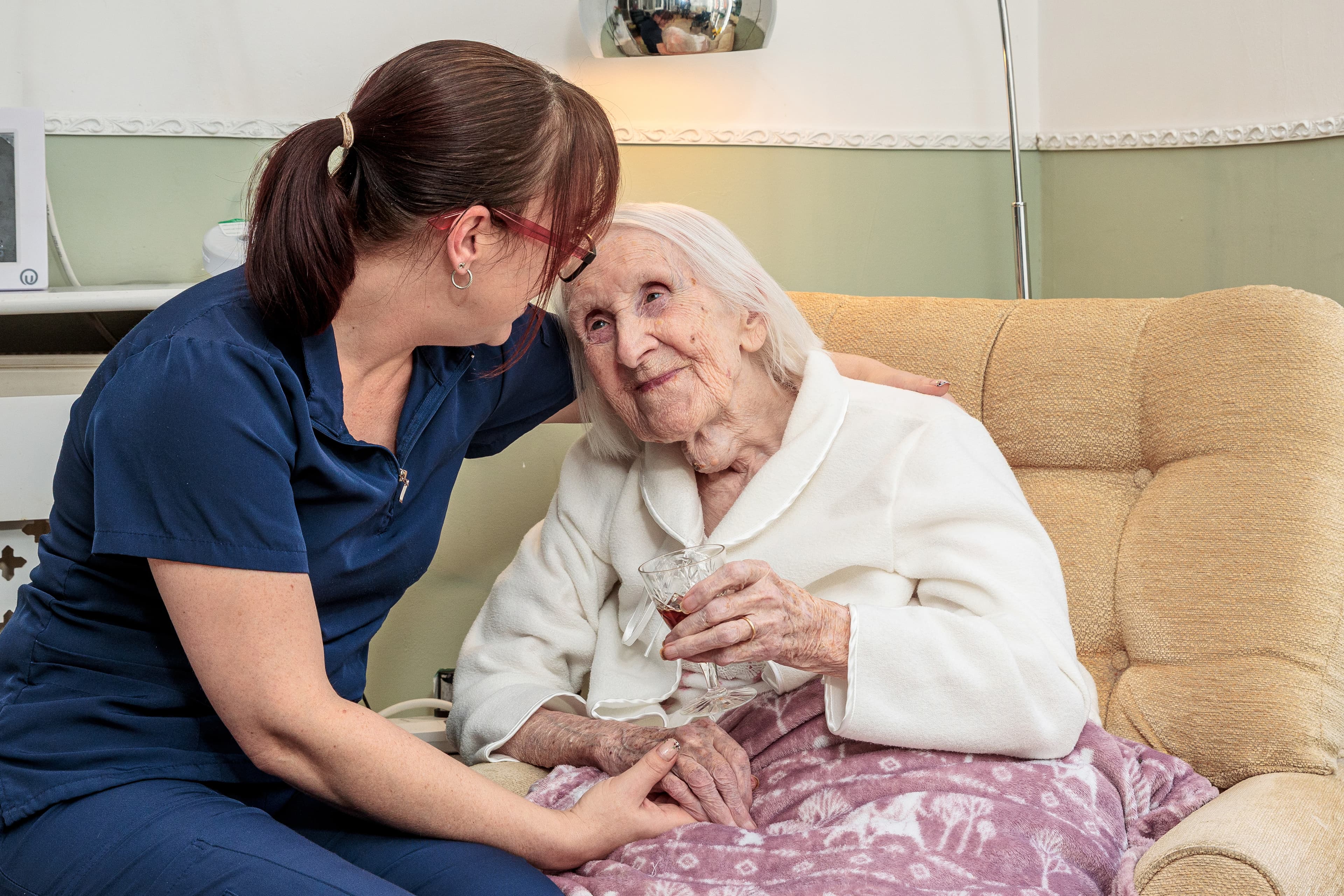 Oaklands residents enjoying time together